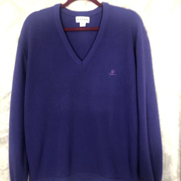 Vintage Izod V Neck Men’s L - Picture 13 of 14